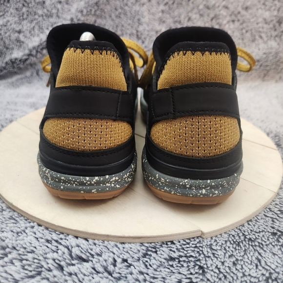 Lems Boulder Co. Mesa Carbon Black Knit Fabric Lace Up Sneakers Women's Size 8 B - Picture 7 of 9